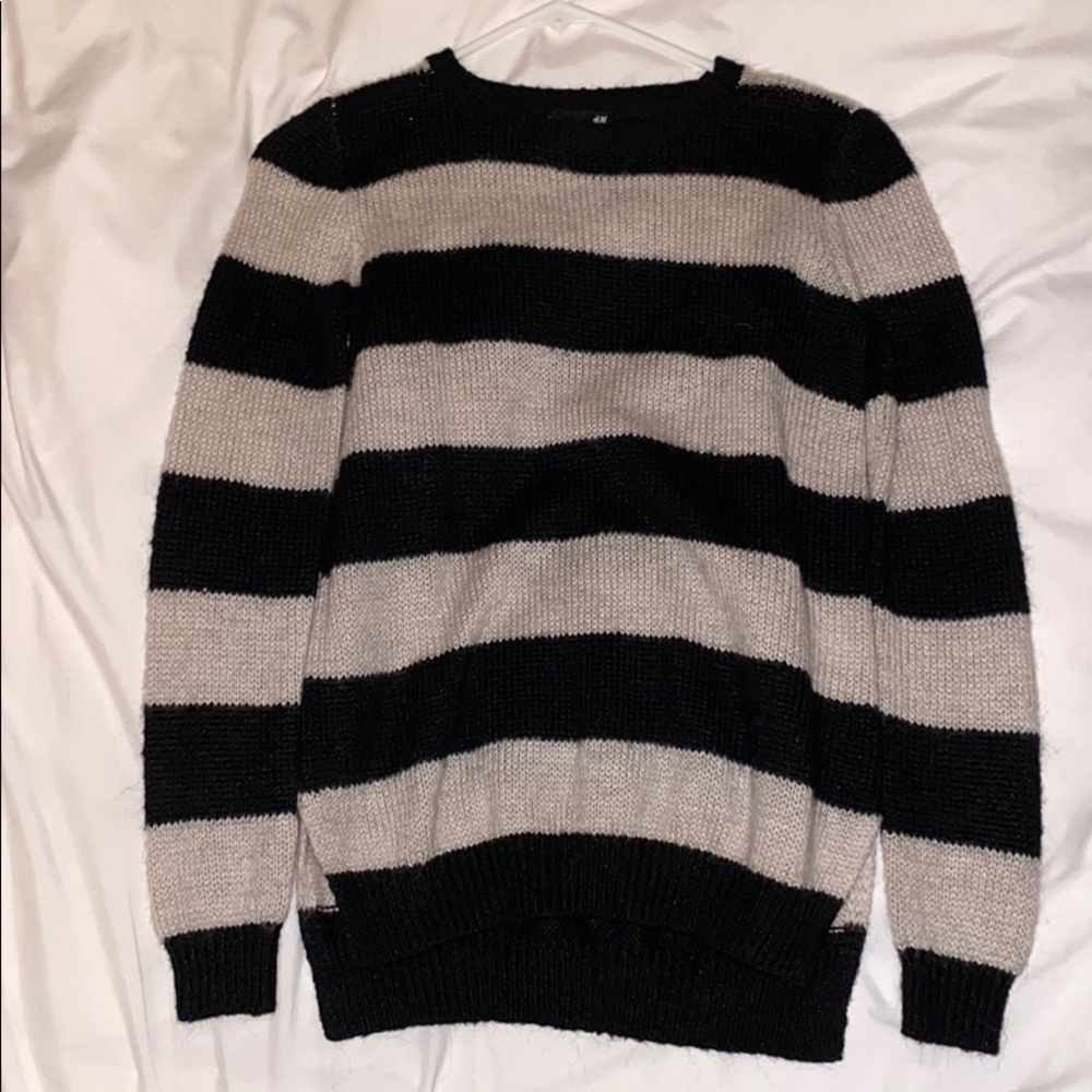 Striped knit H&M sweater